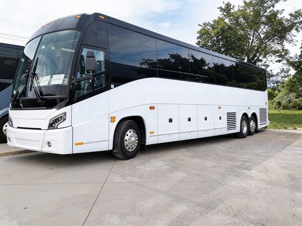 55 passenger charter bus