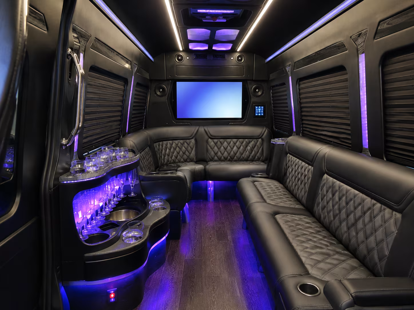 long beach concert transportation onboard seating