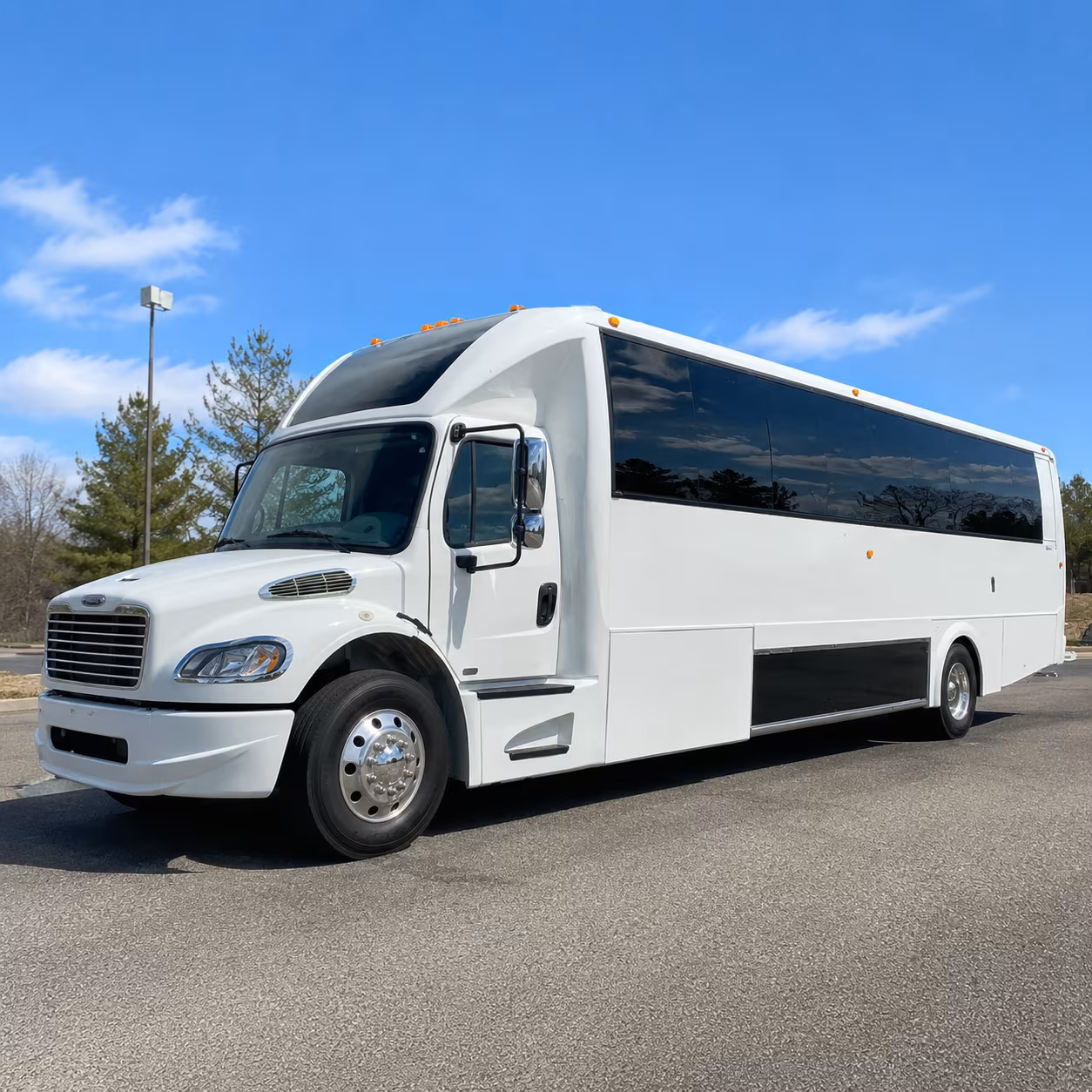 long beach sporting event party bus rental