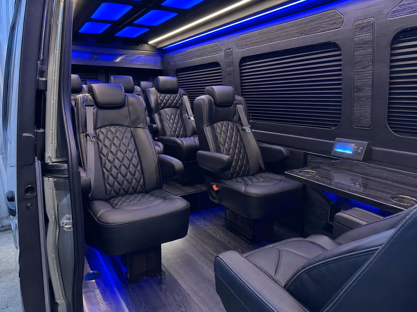 sprinter van transportation for groups and events across long beach